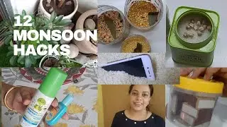 12 MONSOON HOME AND KITCHEN HACKS YOU MUST KNOW | MONSOON TIPS | KITCHEN TIPS