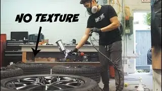 Dipping/Liquid Wrapping Wheels Satin Black