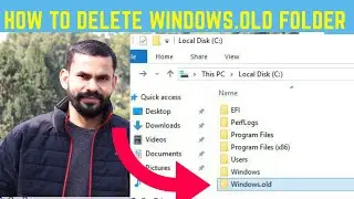 How to delete Windows old Folder. How to delete windows.old with disk cleanup. (Amaze Tips)