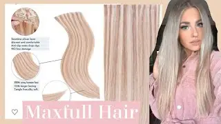 AFFORDABLE AND GREAT QUALITY AMAZON CLIP IN HAIR EXTENSIONS || Maxfull Hair Extensions 🤍🌼