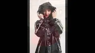Rainy Days in my PVC raincoat