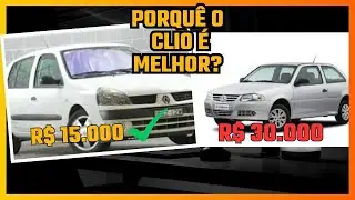 Renault Clio: por que um carro de R$ 15 mil entrega mais que muitos de R$ 30 mil?