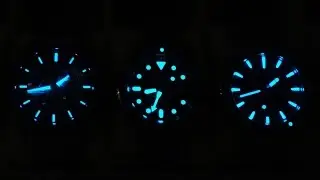 Watch Lume Comparison - Are they all the same? - Perth WAtch #8