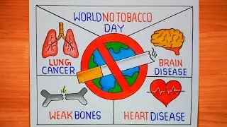 Anti Tobacco Day Poster drawing|WorldNo Tobacco Day PosterNo Smoking Daydrawing|Stop tobacco