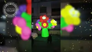 Inflatable Flowers, Custom Inflatable Standing flowers , Outdoor Inflatables