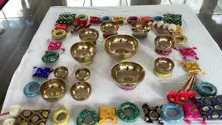 Buy Online 12 Bowls Tibetan Singing Bowls Plain Handmade for Yoga Meditation Studios & Wellness Spas