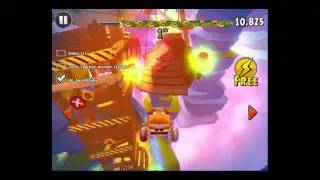Angry Birds Go! Air Chapter Track 1 - Fruit Splat Challenges 1 [Gameplay Walkthrough]