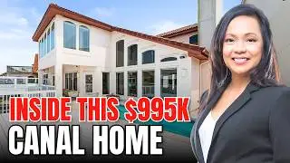 Inside a Beautiful Canal-Front Home With Pool and PRIVATE Dock