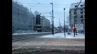 Plimbare prin Cluj a treia zi de dupa Boboteaza -5 grade, zapada mare, gheata, locuri dezapezite !!