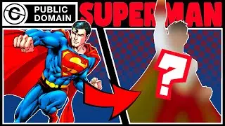 CREATING MY OWN SUPERMAN USING PUBLIC DOMAIN SUPERHEROES