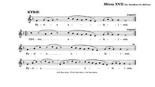 Missa XVII Rehearsal Video