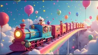 Number Train Adventure &ndash; 1 to 20 Ride! | Fun Counting Song for Kids | Playful Nursery Rhyme