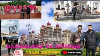 The Train 🚂 Journey From Bangalore🏬 To Mysore?Bangalore to Mysore🛤️ train ka safar?#trainjourney 