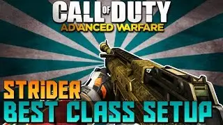 Call of Duty Advanced Warfare: Best ASM1 Strider Class Setup - (Call of Duty Elite Gun Class Setup)