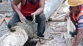 CI/DI pipe laying II Lead Joint for Cast Iron pipe ll CI pipe Jointing ll Spun Yarn joint