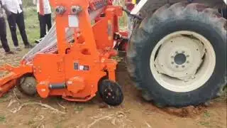 super seeder mashine Swaraj 855 tractor