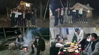 Tabiat qo'yniga tunda Xonqadan ashaddiy obunachilarim dam olishga kelishdi!!