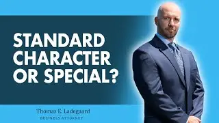 Standard Character or Special?