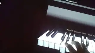 SUR40 Sample Apps First Look: Grand Piano