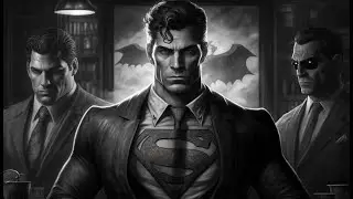 DC and Marvel Heroes in the Noir Universe - A Dark and Gritty Take on Your Favorite Characters