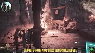 A Plague Tale: Requiem - Chapter 5: In our Wake: Cross the construction site walkthrough.
