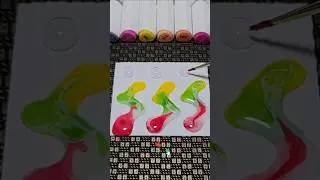 Hypnotic Spiral Bloom &ndash; Mesmerizing Paint Flow 🎨✨ #shorts