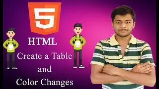 How to Create a Table Using HTML | How to Change Table Color in HTML | How to Change Table Color |