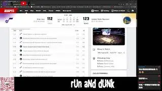 Run and Dunk 2026-01-04 試作型睇波live reaction 爵士對勇士