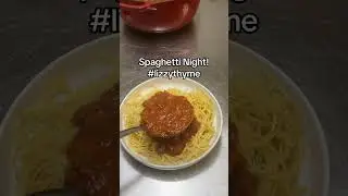 SPAGHETTI NIGHT! - YUMMY!😋😋😋