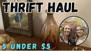 5 Under $5! HOME DECOR THRIFT HAUL! Part 1