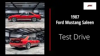 1987 Ford Mustang Saleen Test Drive Review |  PC Classic Cars