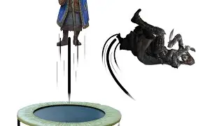 I Filled a Dungeon with Trampolines and Grease | Dungeon a Week