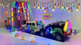 New Diy Wedding Dj Truck loading At-New Home cardboard dj setup dj truck djbox dj gadi kese banaye