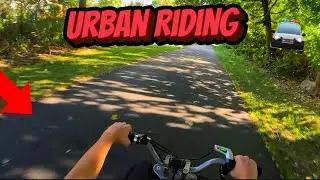 Urban Riding On The Mini Moto! (Rsf350)