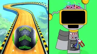 Going Balls Vs Spranky Transformer 🥶🏀🧟👹 Max All Levels Android iOS Gameplay Ep 1042