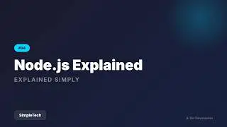 Node.js Explained - How JavaScript Runs on Servers | Full Stack Development #34