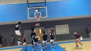 12 year old 6th grader dunking Landon Krygier 2026