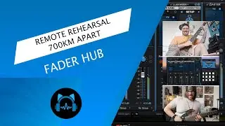I Was Made For Loving You (Kiss) - Riff Wave Remote Rehearsal with Fader Hub