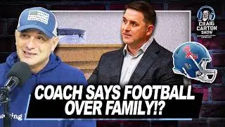 OLE MISS OVER EVERYTHING: Coach Joe Judge Speaks Out on Players with Kids! | The Craig Carton Show