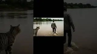 😰🌊 The Rescue Turned Dangerous in Seconds #cat #shorts #kitten #story #sad