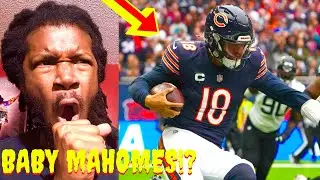 THE BEARS SAVIOR LOOKING LIKE BABY MAHOMES! BEARS VS JAGUARS HIGHLIGHTS REACTION 2024 WEEK 6