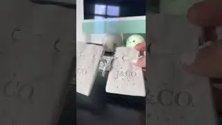 unboxing a package from J&CO 💍💍