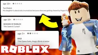 Reading Roblox ANGRY Parent Reviews! (THIS IS BAD)
