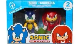 Sonic And Knuckles kid robot figures