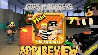 Cops N Robbers (FPS) - Mine Mini Game App Review (iOS)