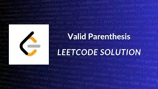 Leetcode - Valid Parenthesis