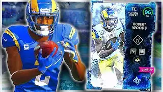 ZERO CHILL OOP ROBERT WOODS IS THE FASTEST TE IN MADDEN 22! NMS