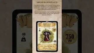 14 (Armaduras) Semiplacas #tutorial #dnd #dnd5e #rpg #roleplay #dungeonsanddragons #rol