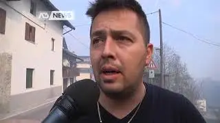 AGORDINO, STATO DI CRISI: «PER SPEGNERE L'INCENDIO CI VORRANNO GIORNI»