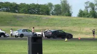 GTR 800+hp vs. Evo 9 stock turbo in HD